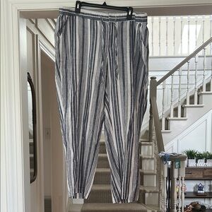 EUC Liz Claiborne Linen Blend Pants